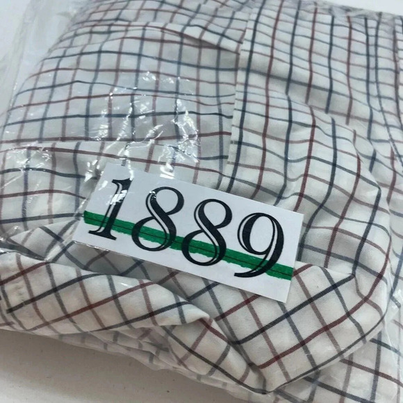J Crew Shirt Long Sleeve Button Down Mens XXL 1889 - Picture 8 of 8